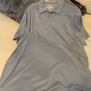 Tommy Bahama Light Gray Men’s Polo
